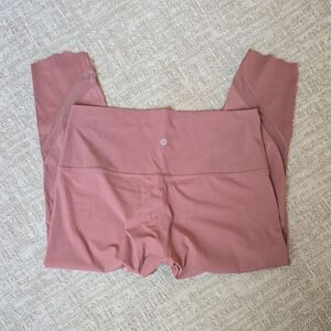 Lululemon | Mauve High-Waisted Calf Length Leggings